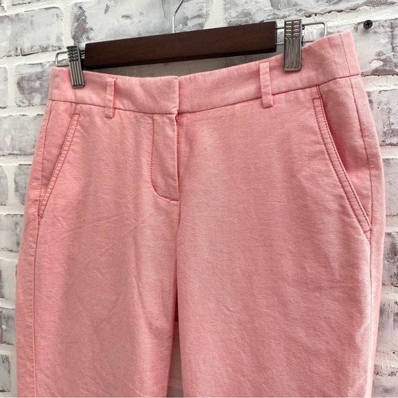 J.Crew • Factory Petite Oxford Pink Skimmer Pants • Size Petite 0 - Picture 3 of 7